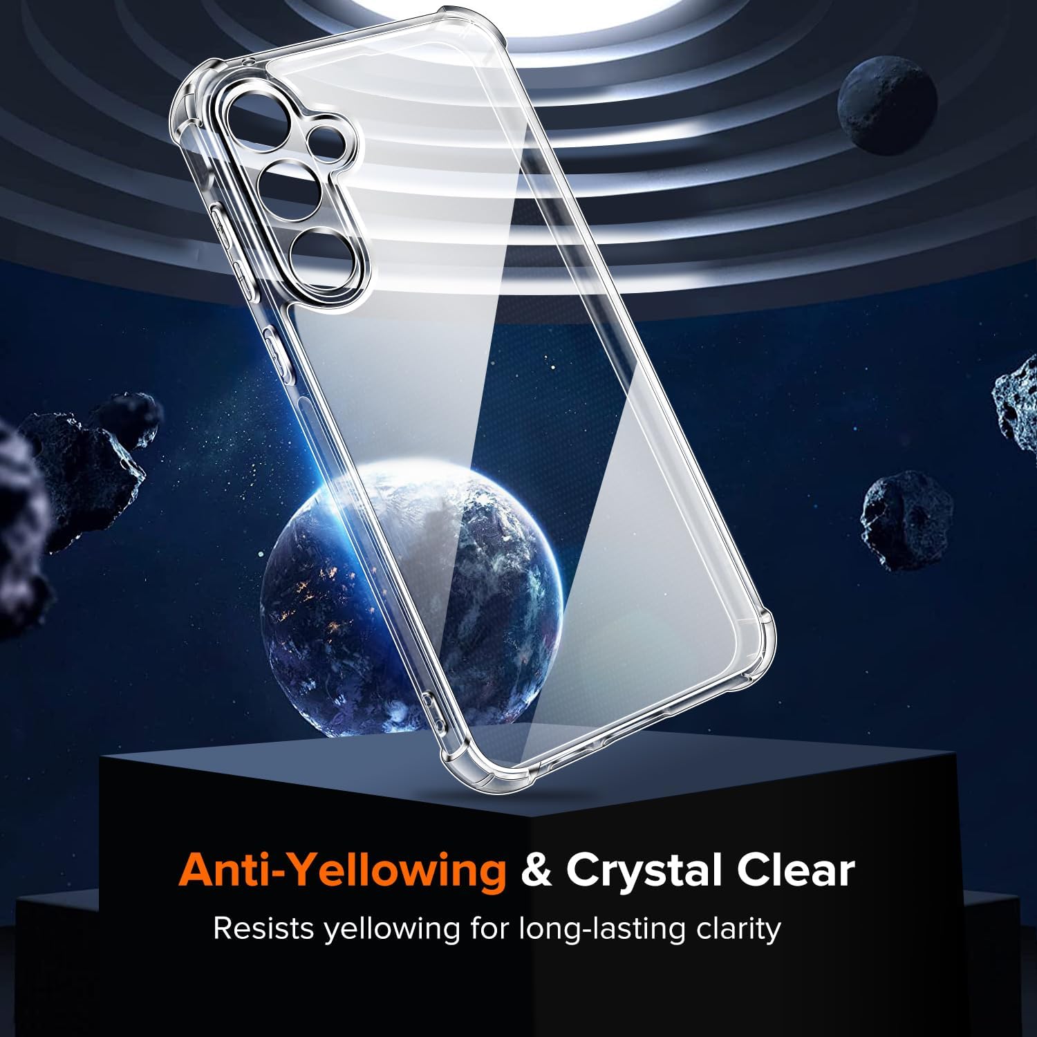 Ivoler Cover Anti Ingiallimento per Samsung Galaxy A55 5G - immagine 3