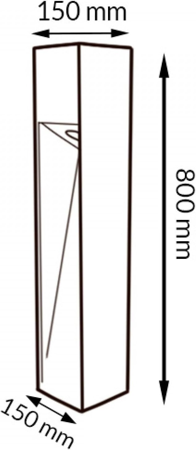 M Ledme Cora Plus - Faro LED Nero Impermeabile IP65 - immagine 2