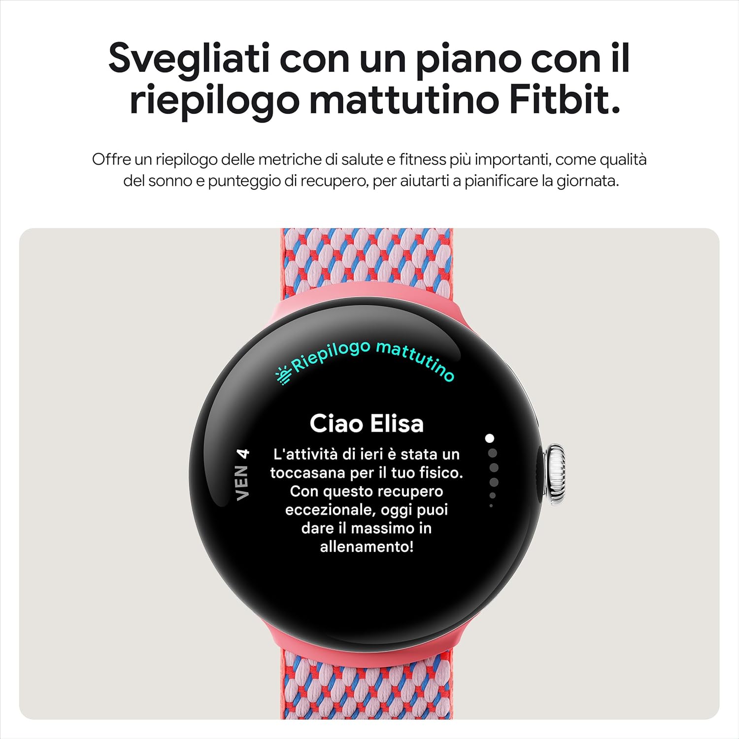 Google Pixel Watch 3 (45 mm) Wi-Fi - immagine 7