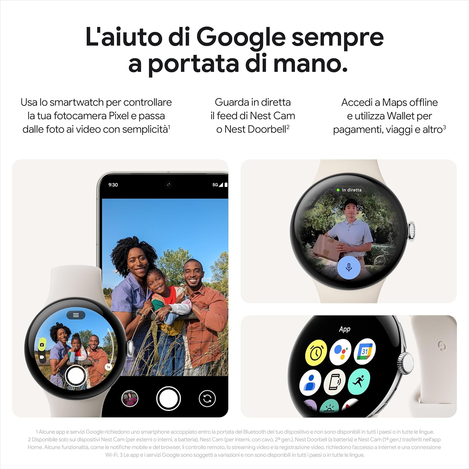 Google Pixel Watch 3 (45 mm) Wi-Fi - immagine 9