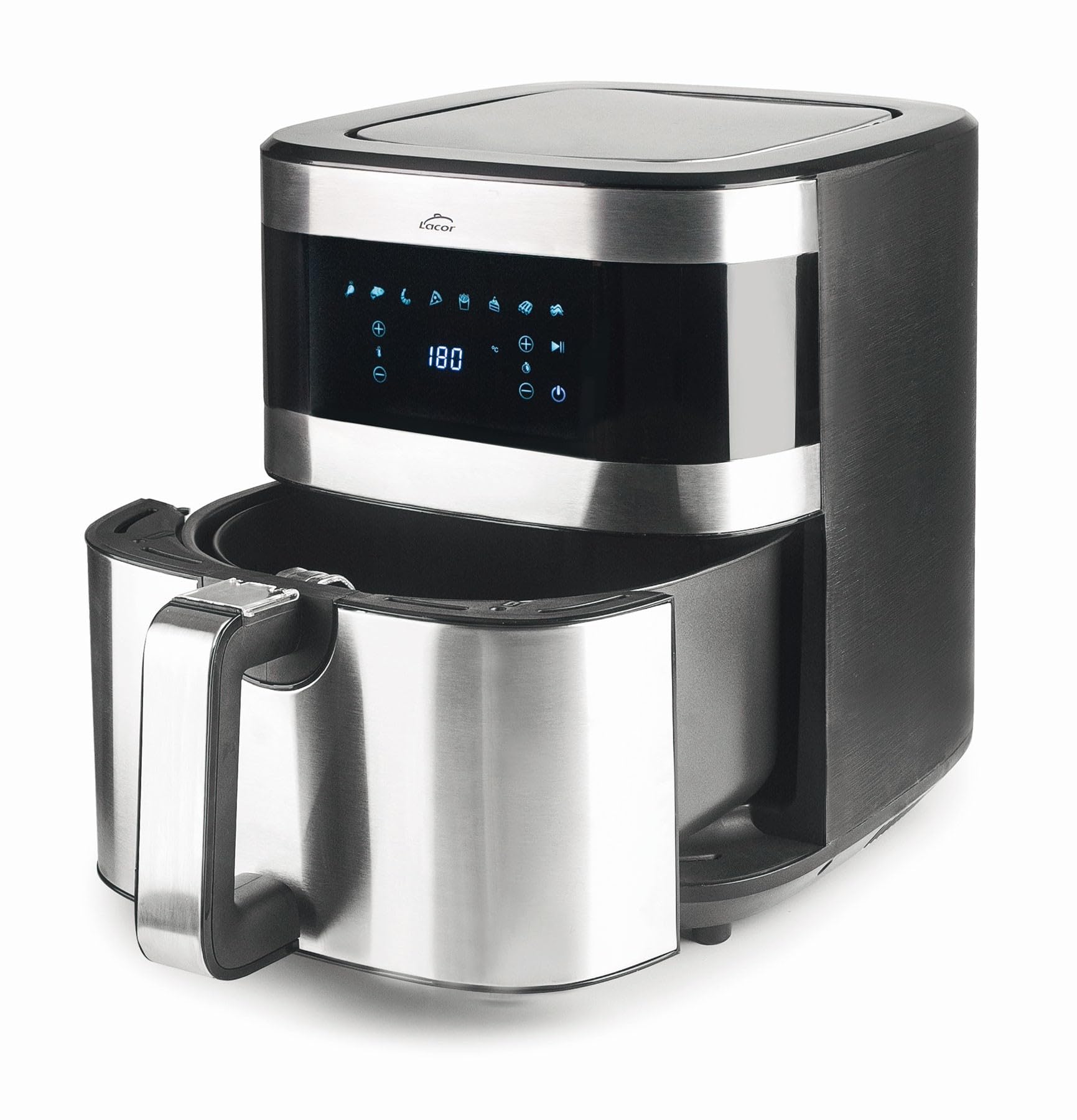 LACOR 69511 - Friggitrice ad aria Ecofry 5.5L 1500W