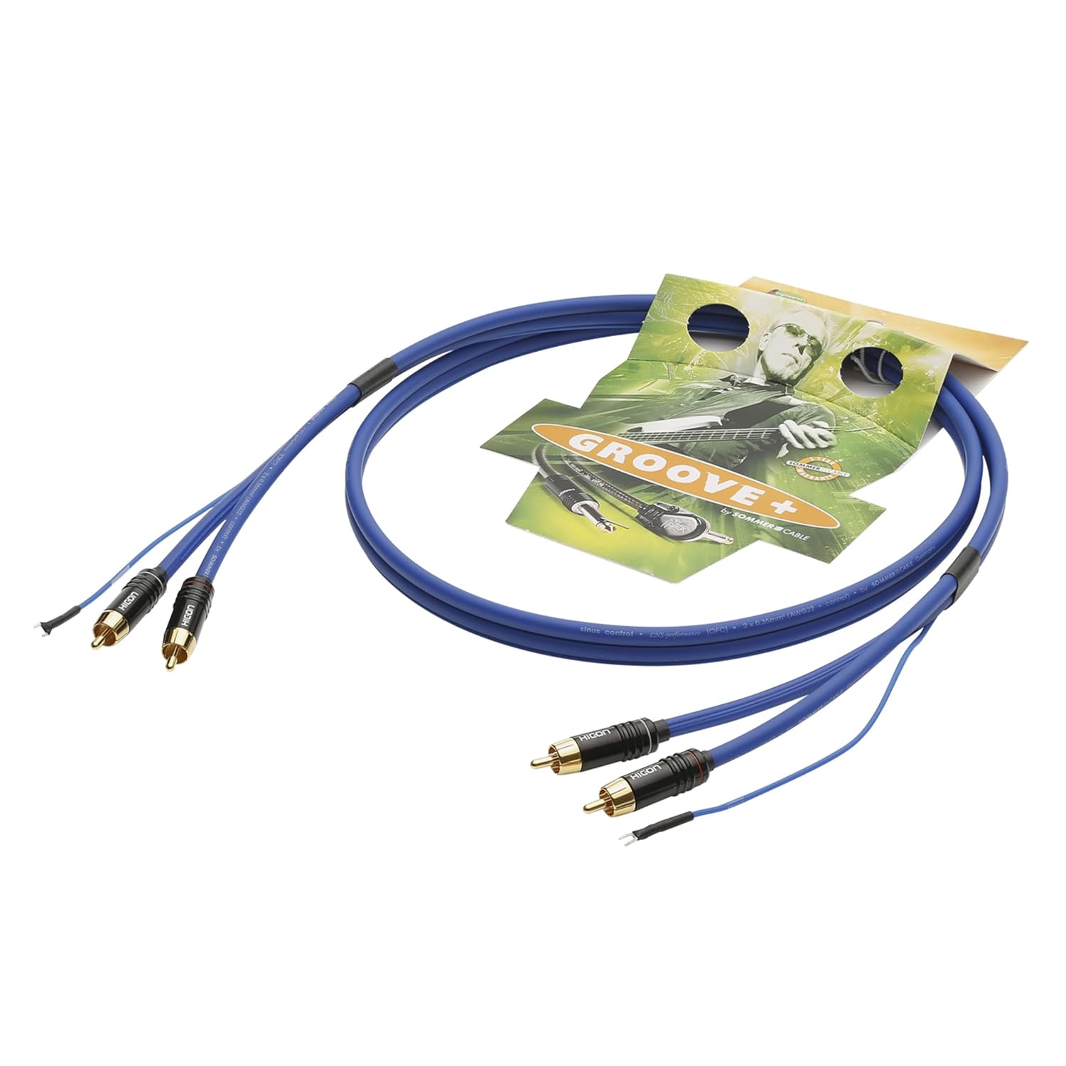 Sommer Cable SC Sinus Control 1,5m Stereo Cinch + Masse - Cavo Audio - immagine 1