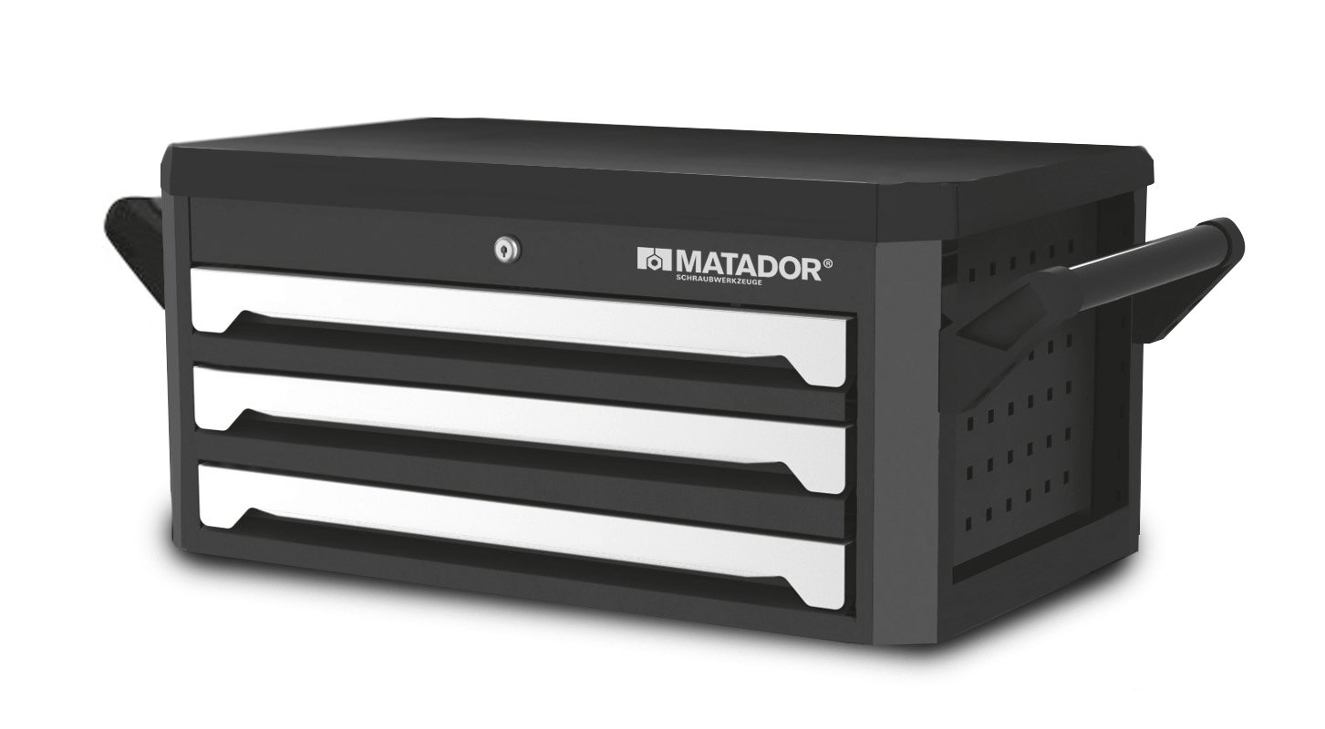 MATADOR RATIO attrezzi cassetta + 3, 365 x 720 x 470 mm, 8163 0019