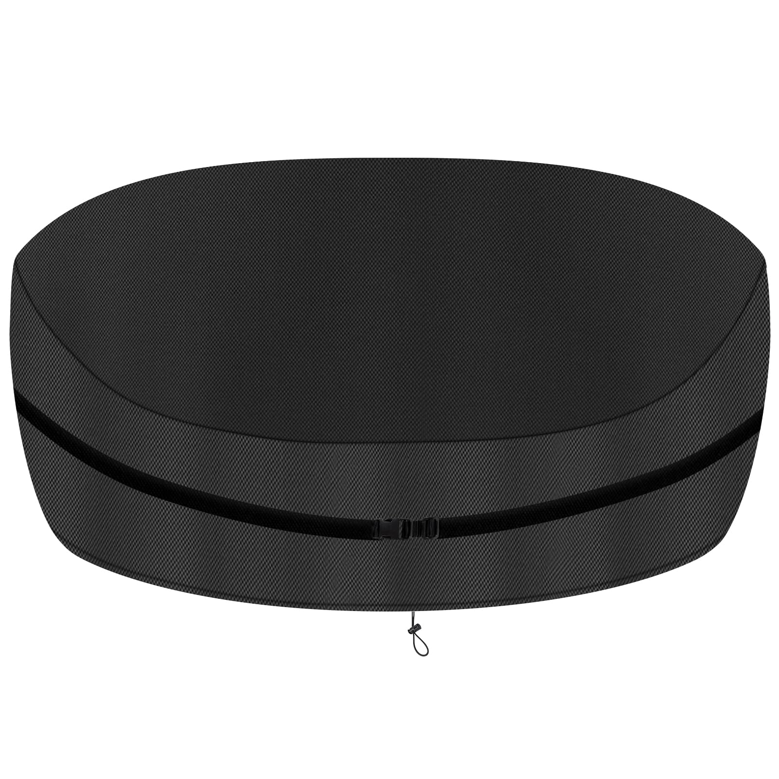 Copertura Isola Prendisole Ovale 420D Oxford, Nera