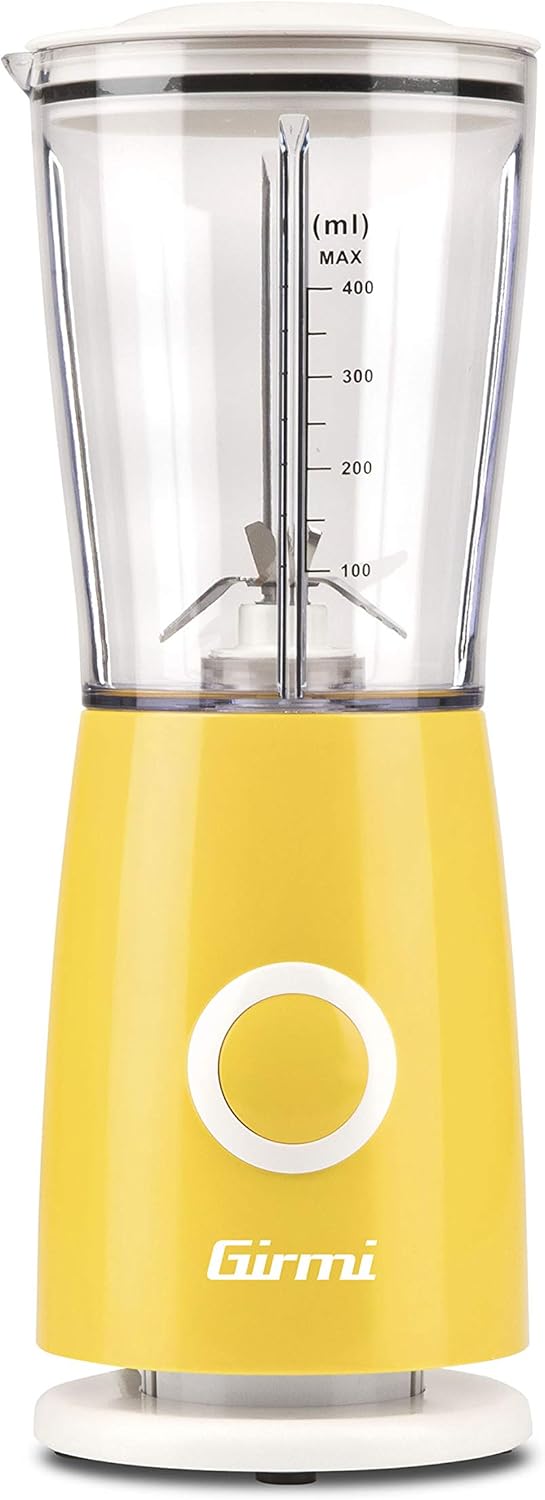 Girmi FR03 Frullatore Elettrico 170W 400ml, Giallo - immagine 1