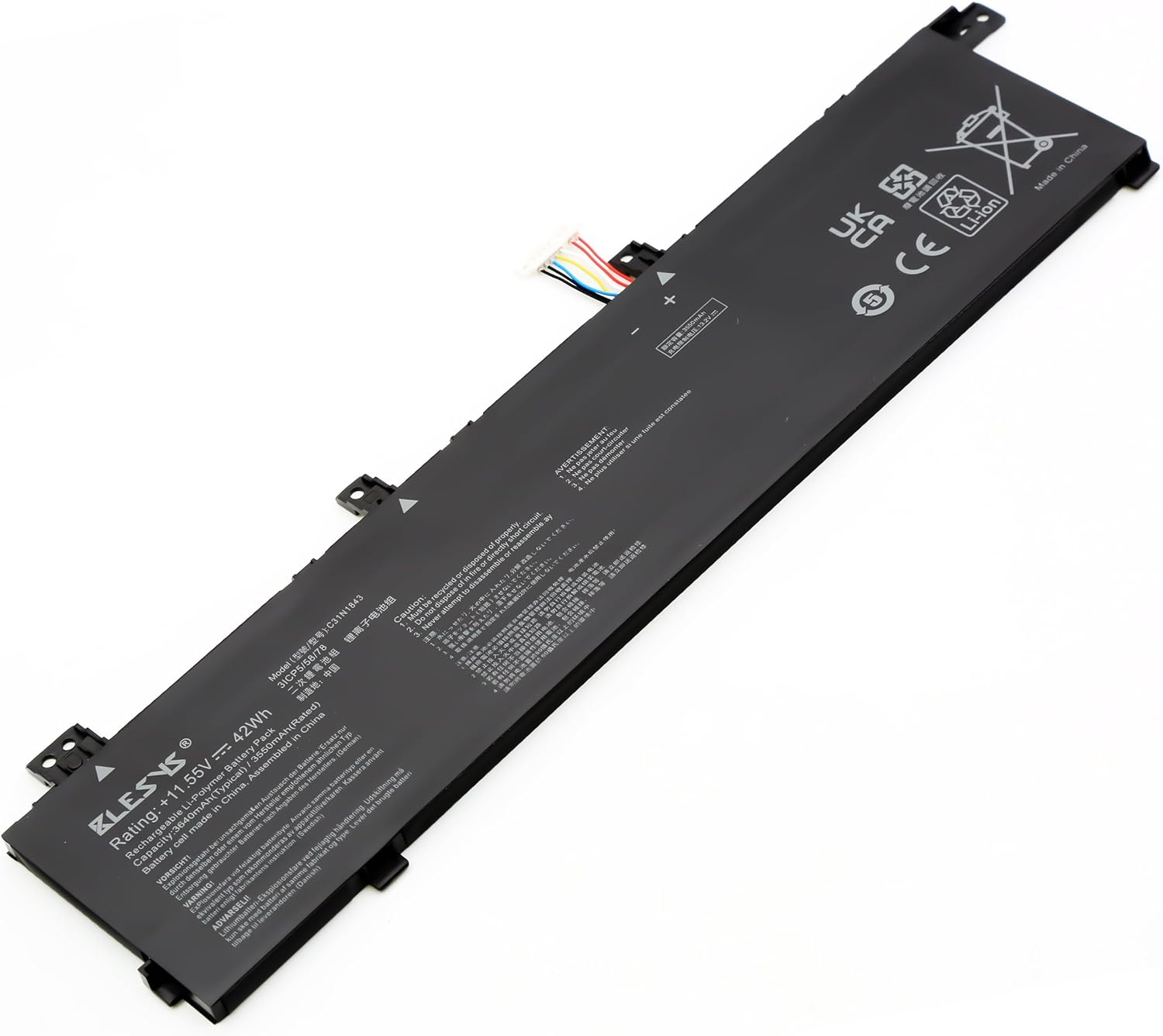 Blesys C31N1843 Batteria per ASUS VivoBook S14/S15 - immagine 3