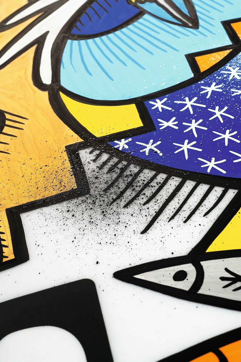 Posca PC5M - 3 Pennarelli Bianchi Punta Media - immagine 2