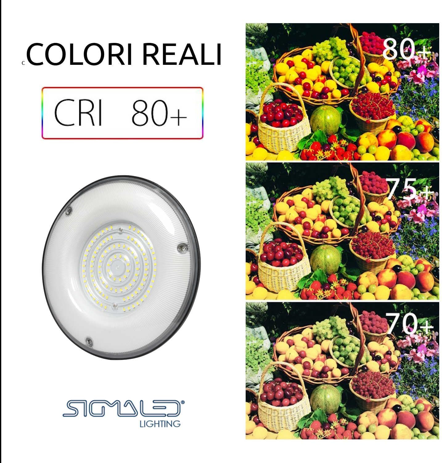 Sigmaled Lighting - Lampada LED UFO Capannone 200W - immagine 7