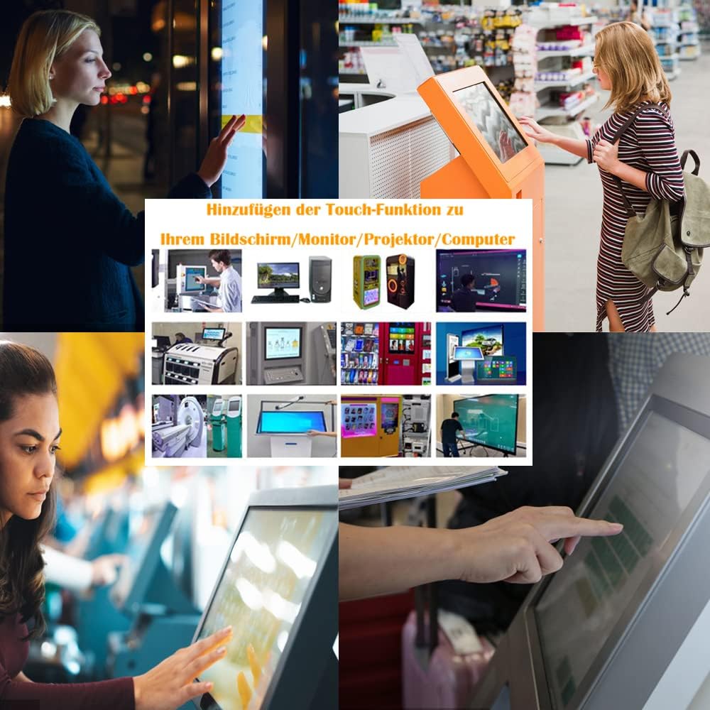 Cornice touch a infrarossi 16:9 con interfaccia USB (32") - immagine 6