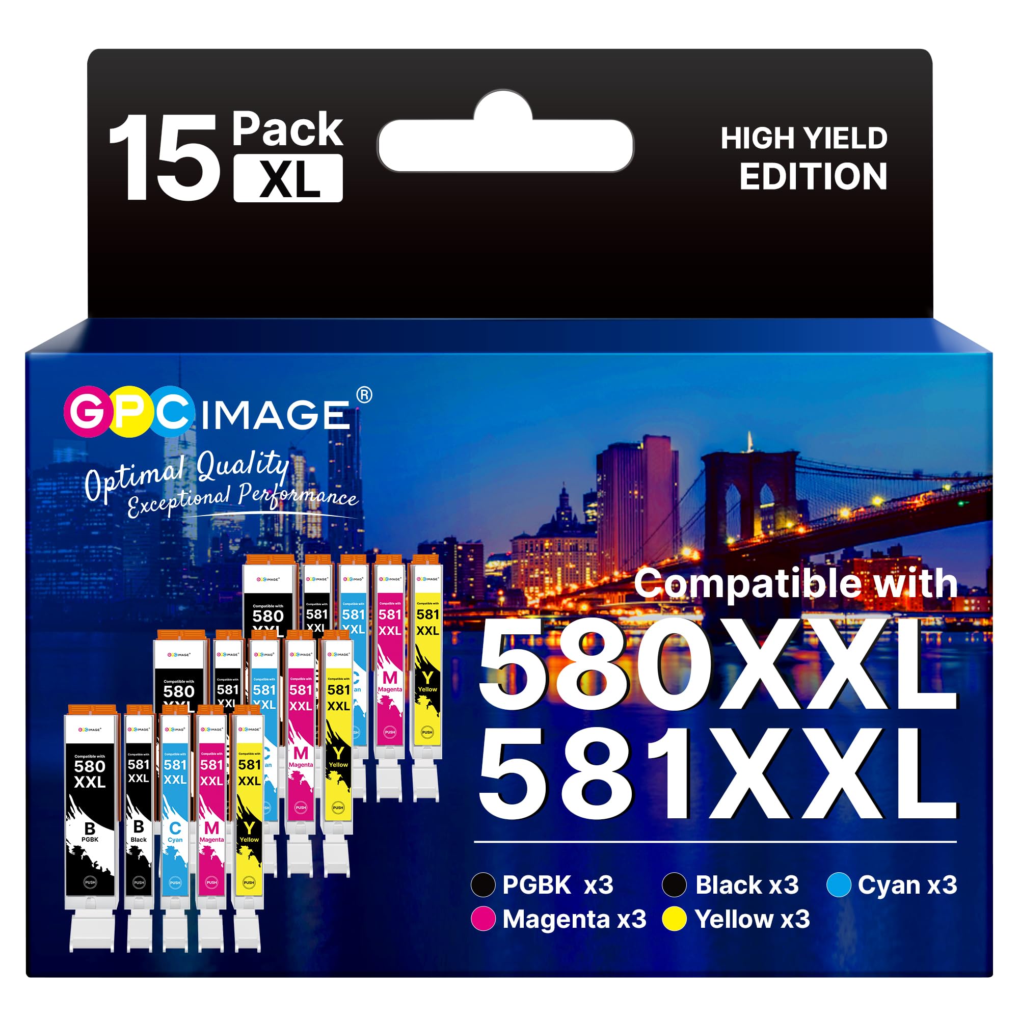 Gpc Image Cartucce Inchiostro Compatibili 581 580 XXL