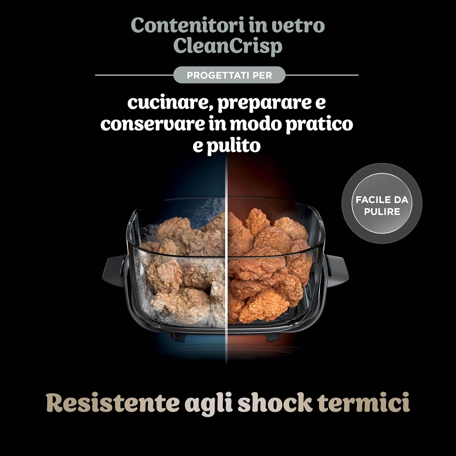 Ninja CRISPi Friggitrice ad Aria Portatile 3.8L, Pietra - immagine 6