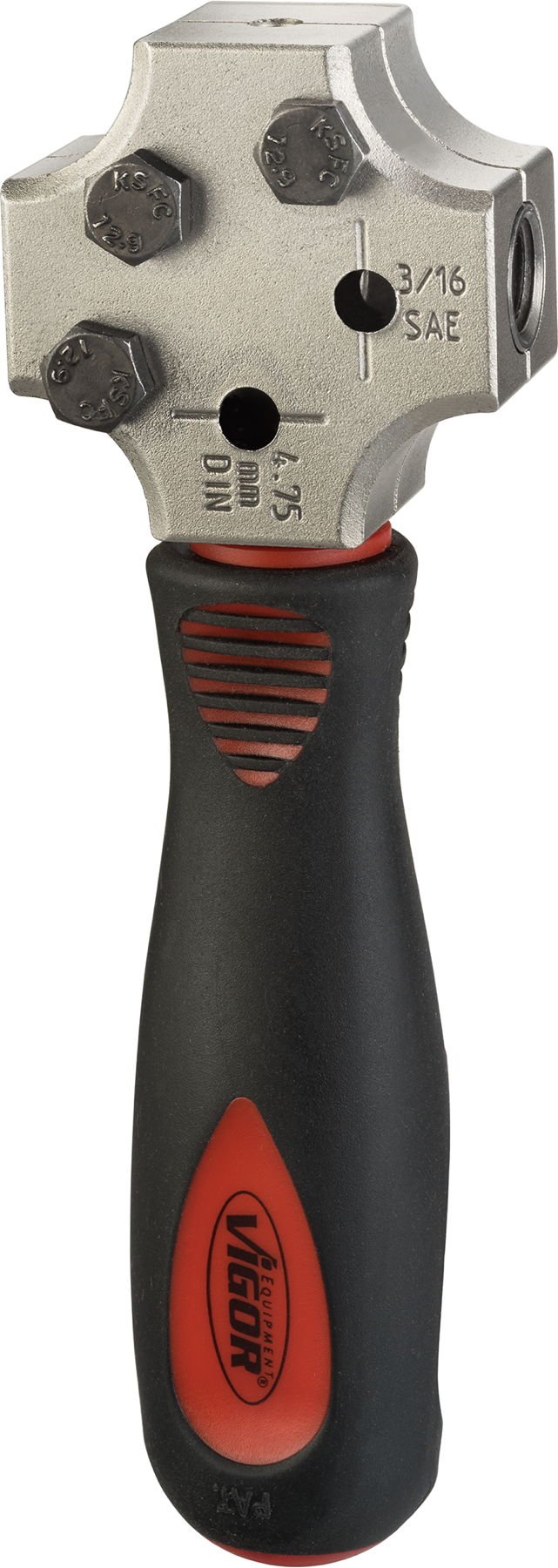 Vigor Vigor_V4697 - Utensile svasatore per tubi, 4,75 mm