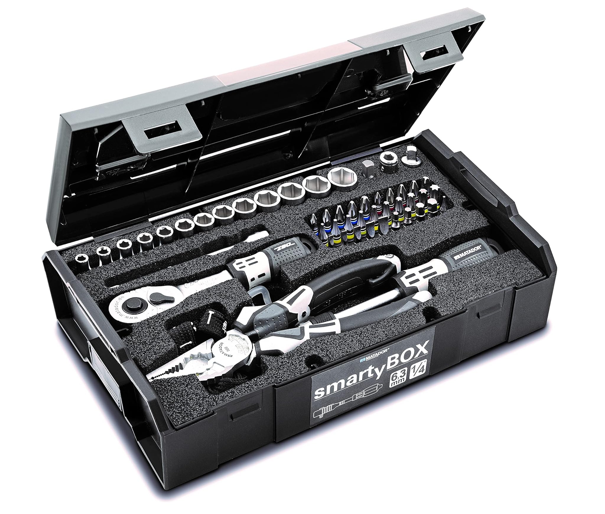 MATADOR 81452115 - Set Chiavi a Bussola e Punte 1/4"