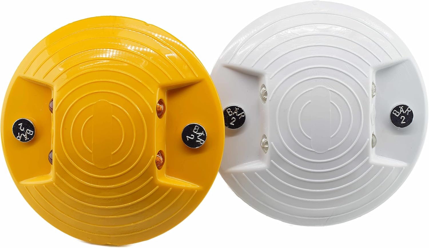 Chiodi di Marcatura Riflettenti 12cm, Giallo - immagine 2