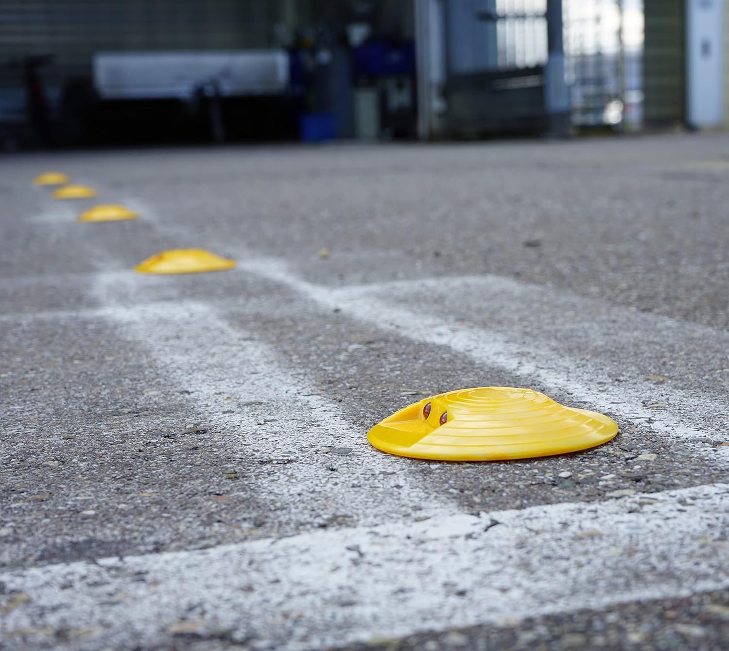 Chiodi di Marcatura Riflettenti 12cm, Giallo - immagine 5