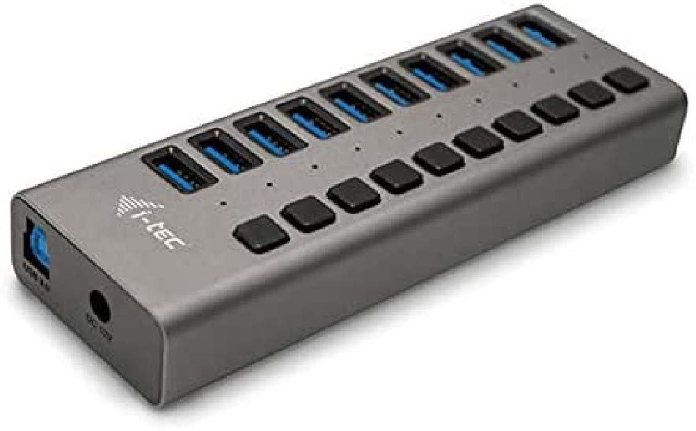 I-tec Hub USB 3.0 Alimentato 10 Porte | Velz