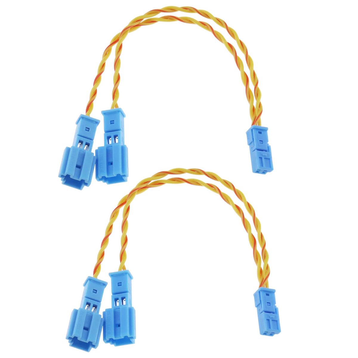 2 Pezzi connettore Cablaggio Tweeter Altoparlante Compatibile con X1 X3 X5 F10 F18 F30 F20 E60 E90 E70 Collegamento Altoparlante Audio