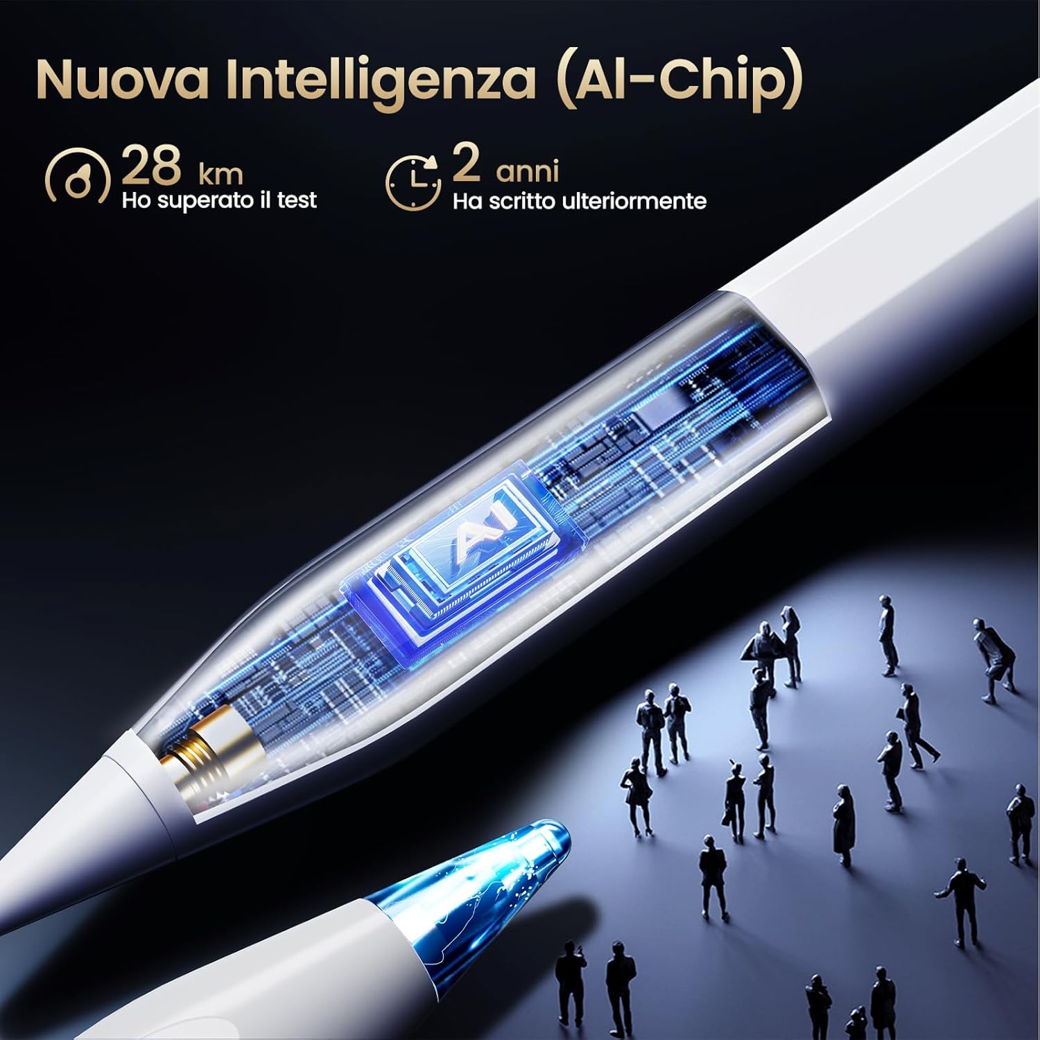 Bazo Penna Compatibile con iPad 2018-2025 - immagine 5