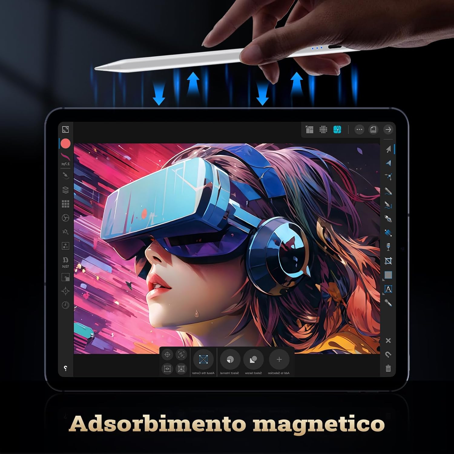 Bazo Penna Compatibile con iPad 2018-2025 - immagine 8