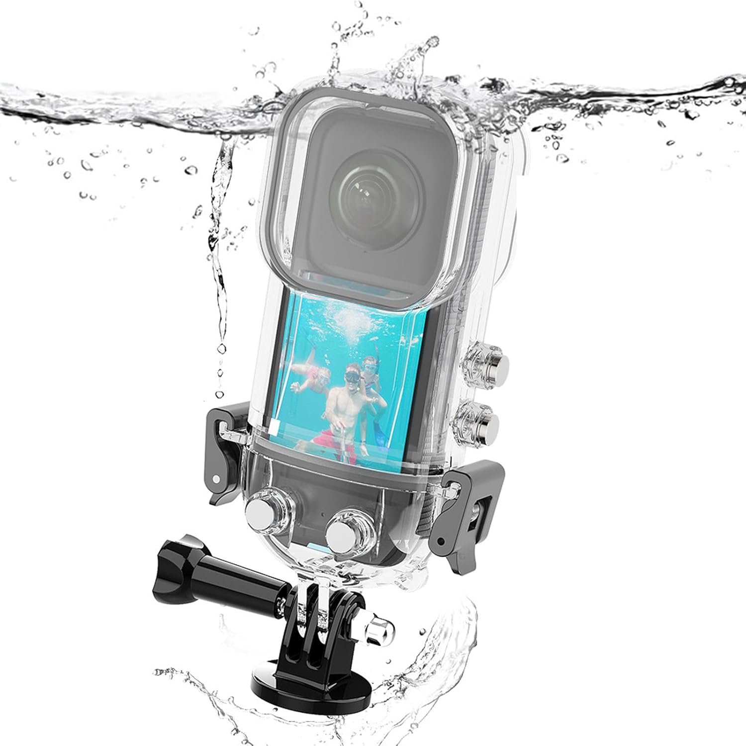 Custodia Subacquea Invisibile per Action Camera X3 - immagine 1