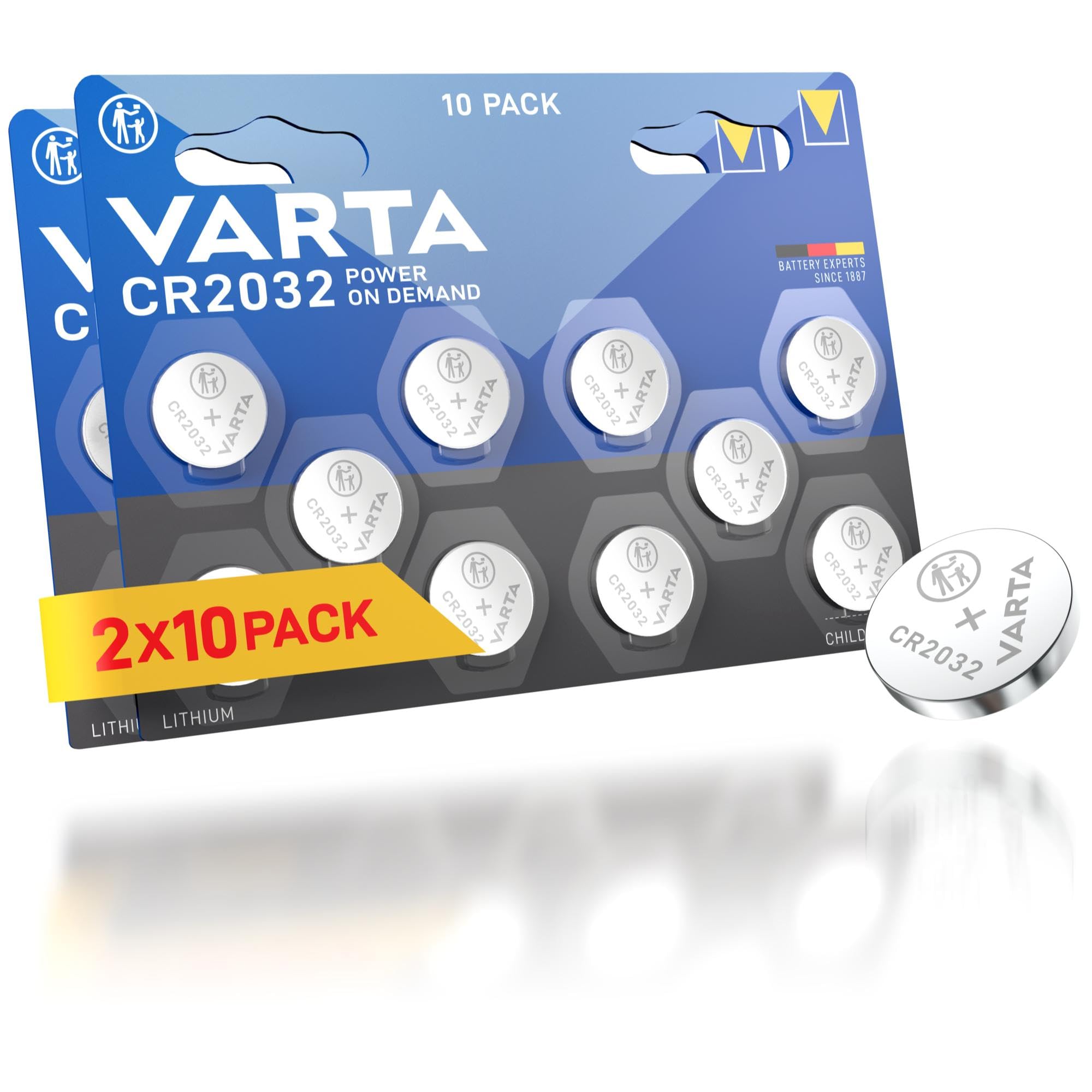 Varta Batterie Electronics CR2032 Litio 3V