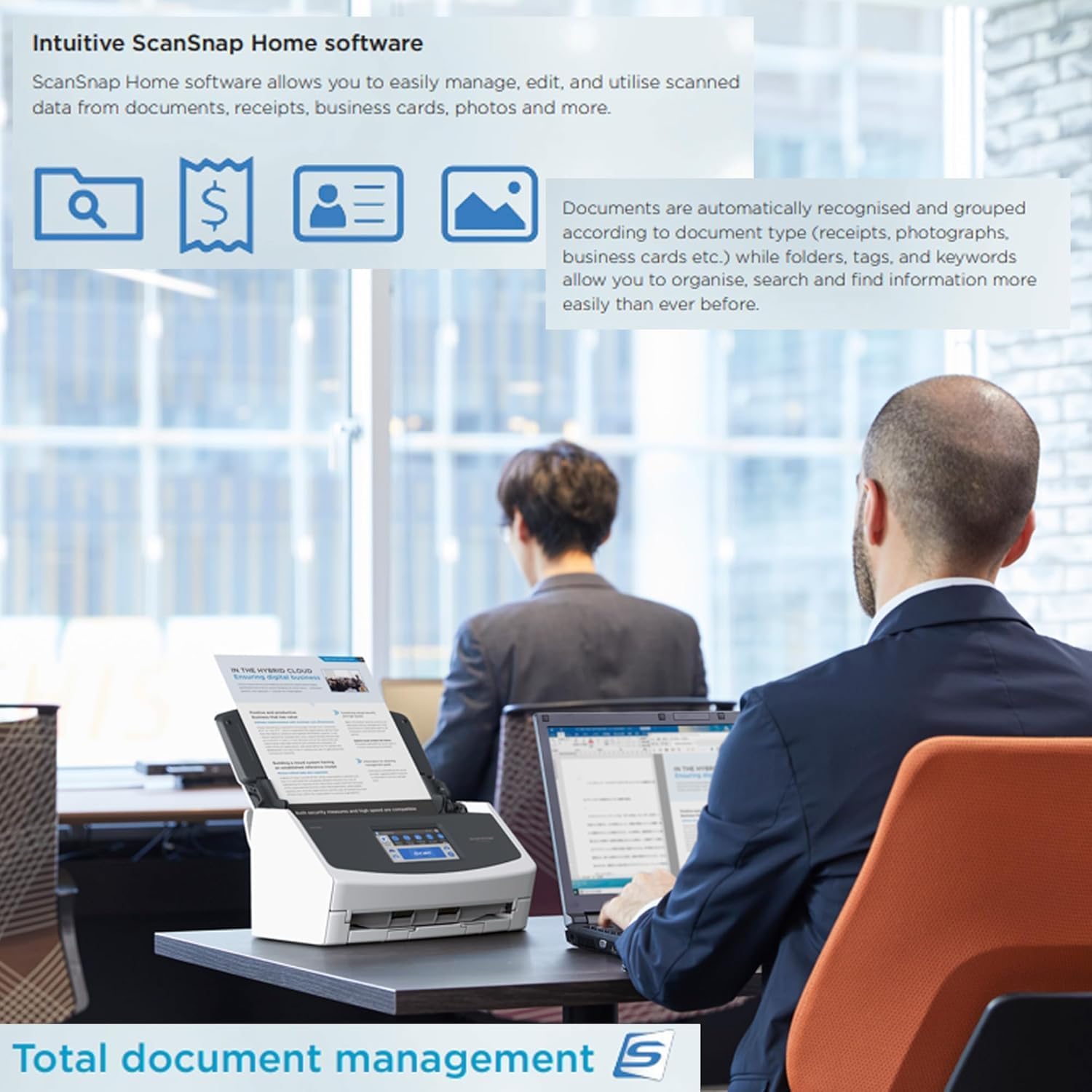 Scansnap iX1600 (bianco) - Scanner Documenti A4 - immagine 8