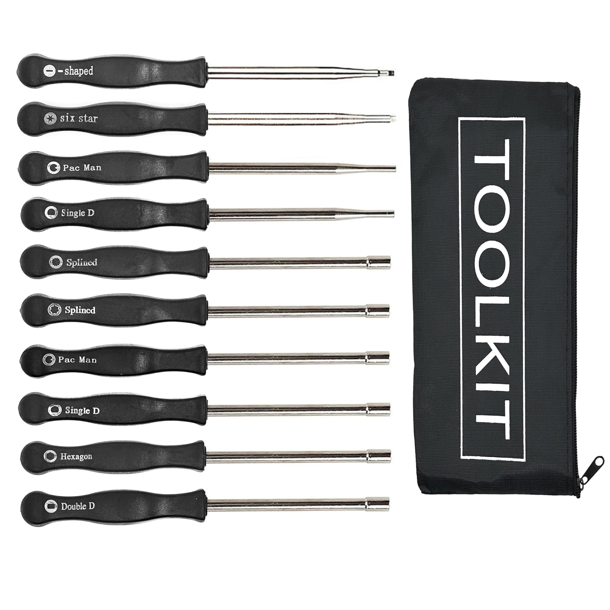 Hippotech Kit Cacciaviti Regolazione Carburatore 10 Pezzi