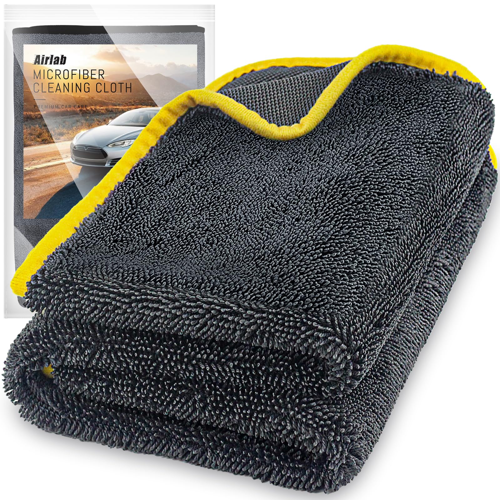 90x60cm Xxl, 1x, 600gsm, Giallo - Bordo