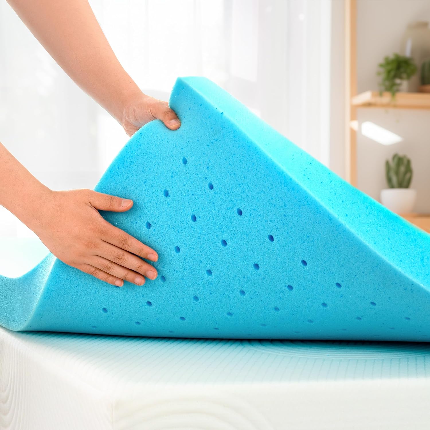 Chun Yi® Coprimaterasso Singolo Memory Foam 5 cm