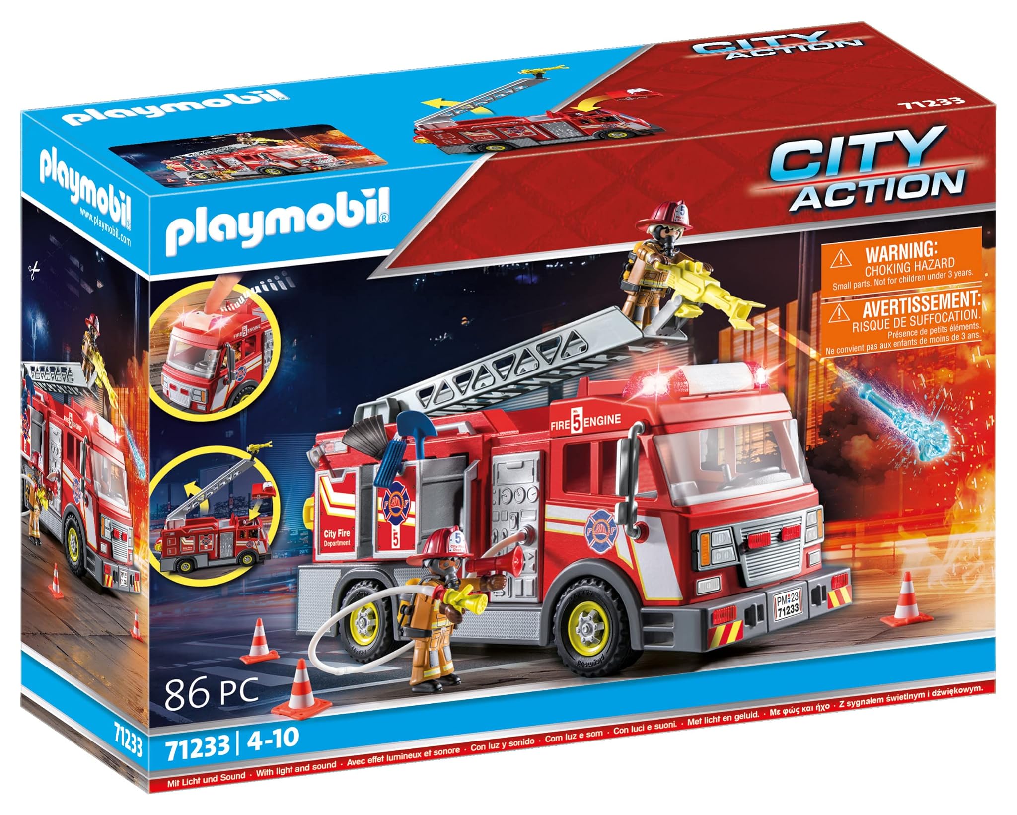 Playmobil 71233 Samochód strażacki