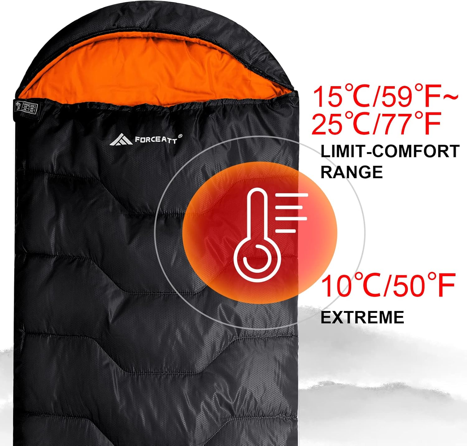 Forceatt Sacco a Pelo 4 Stagioni in Flanella - immagine 2