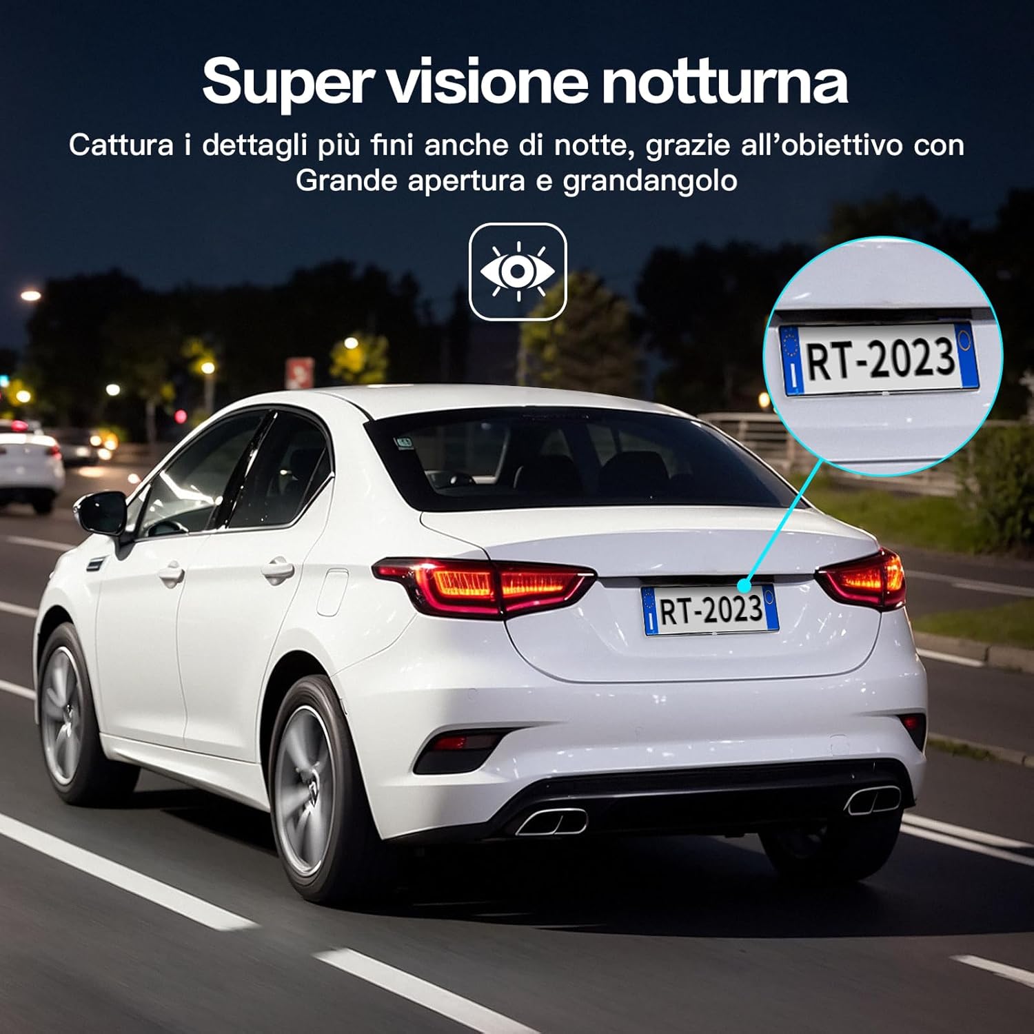 Range Tour Dashcam Auto 1080P FHD con SD 64G - immagine 5