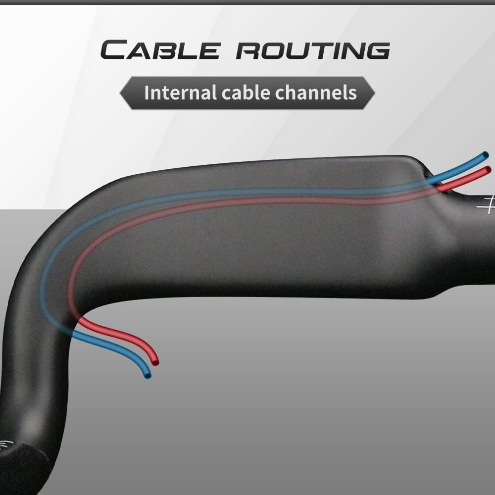 Alfa Pasca Manubrio Gravel Carbonio 31.8 UD Opaco - immagine 3