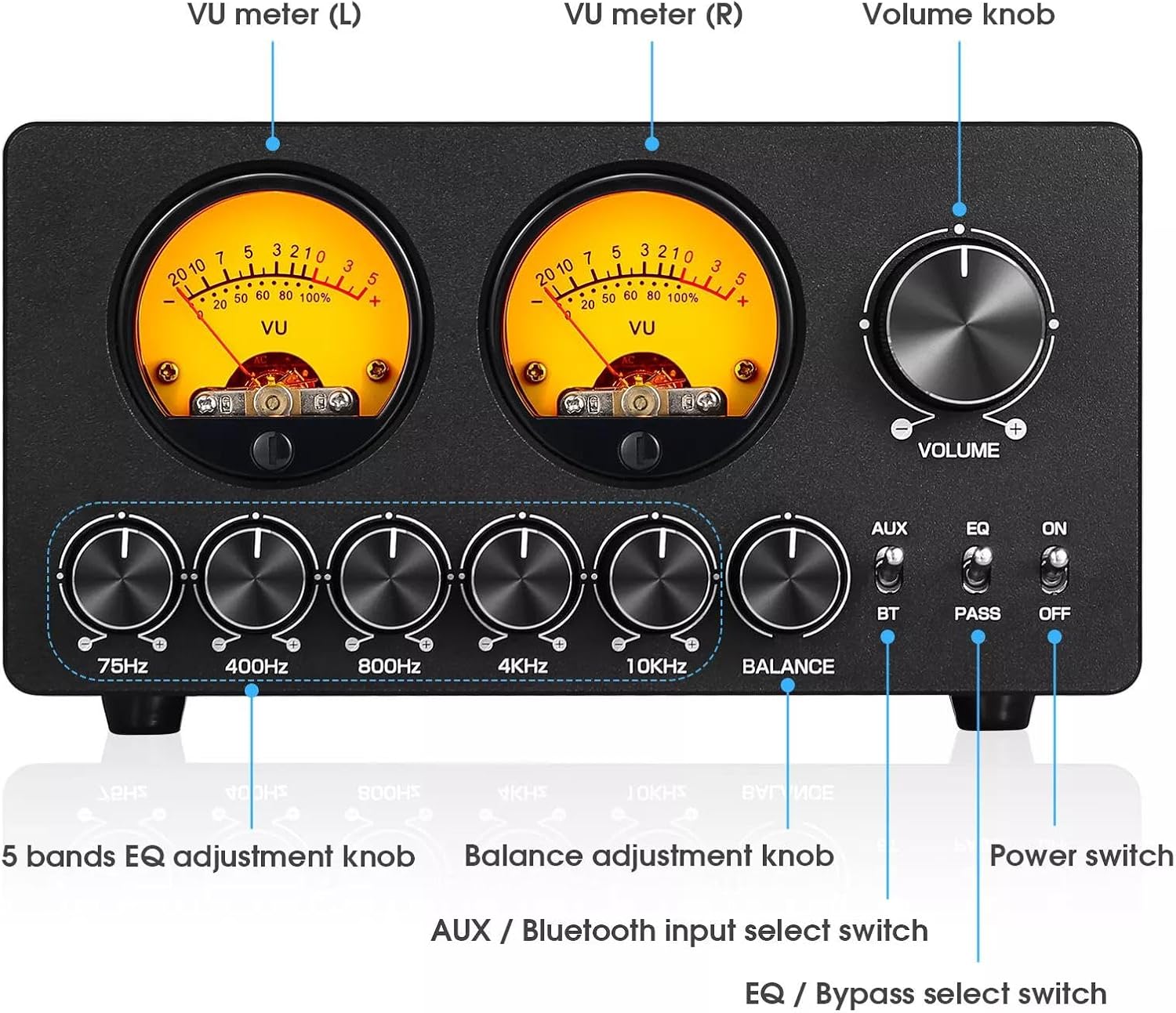 Douk Audio Equalizzatore Bluetooth 5 Bande EQ - immagine 6