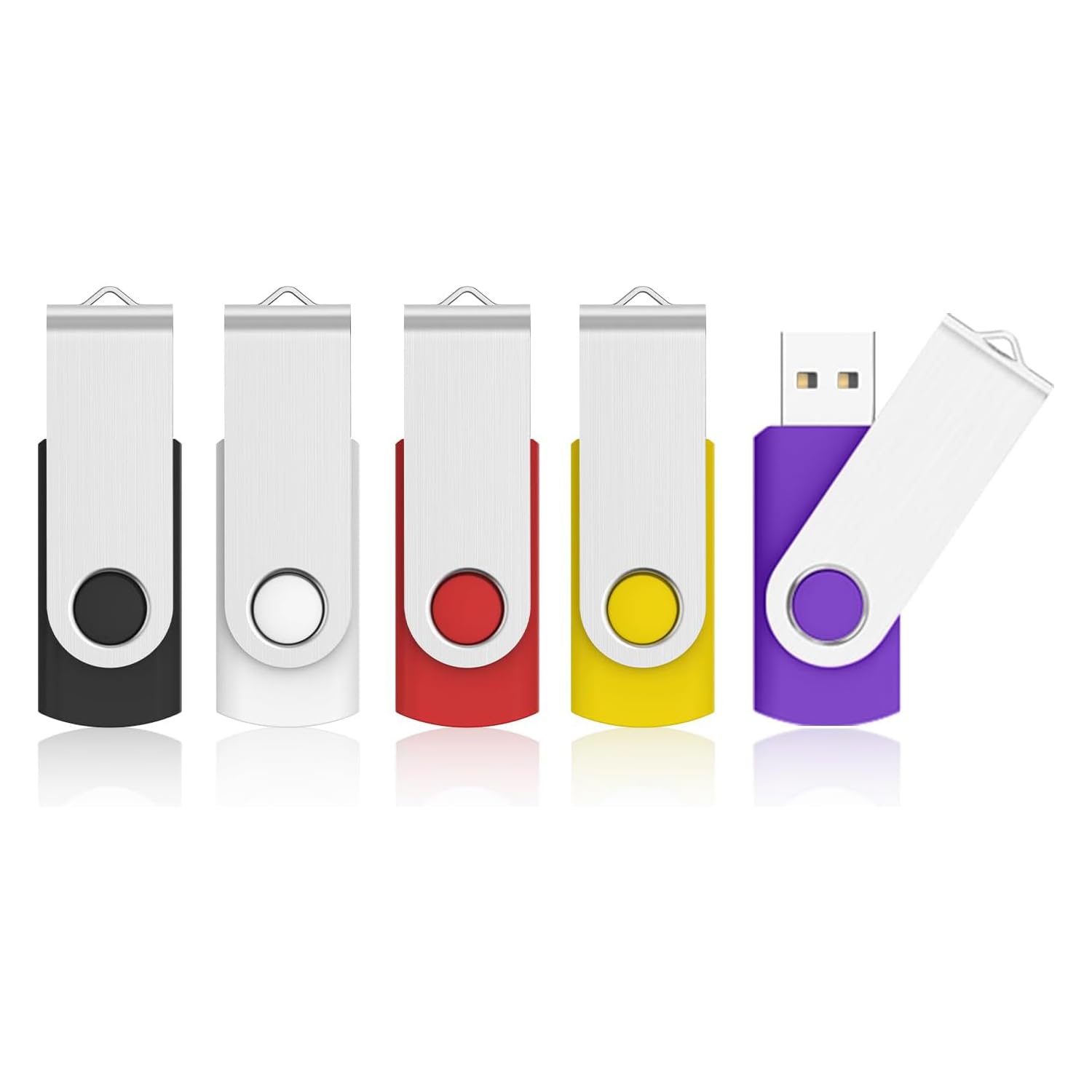 Kootion Chiavetta USB 8GB 2.0 - 5 Pezzi Multicolore