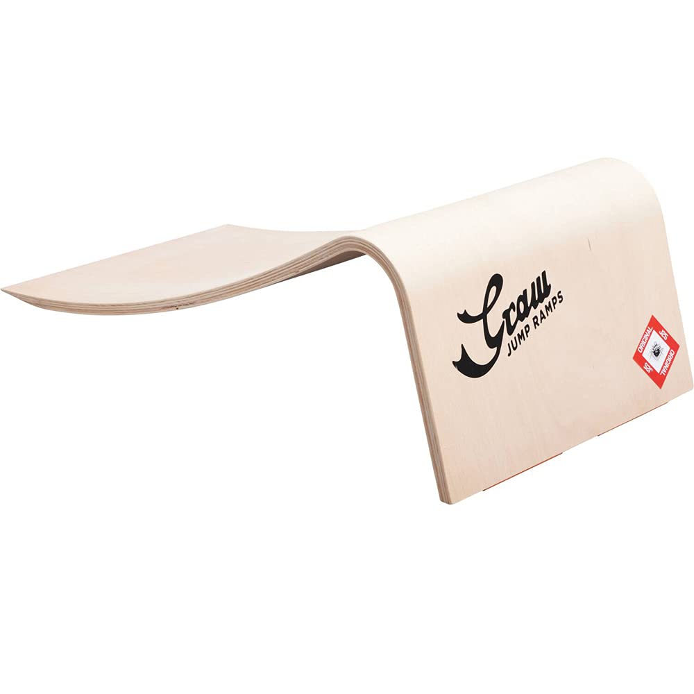 Graw Rampa di salto (faggio) Giovani Unisex, Legno naturale, 855025 cm