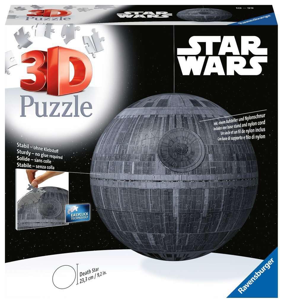 Ravensburger Puzzle 3D La Morte Nera Star Wars 540 Pezzi
