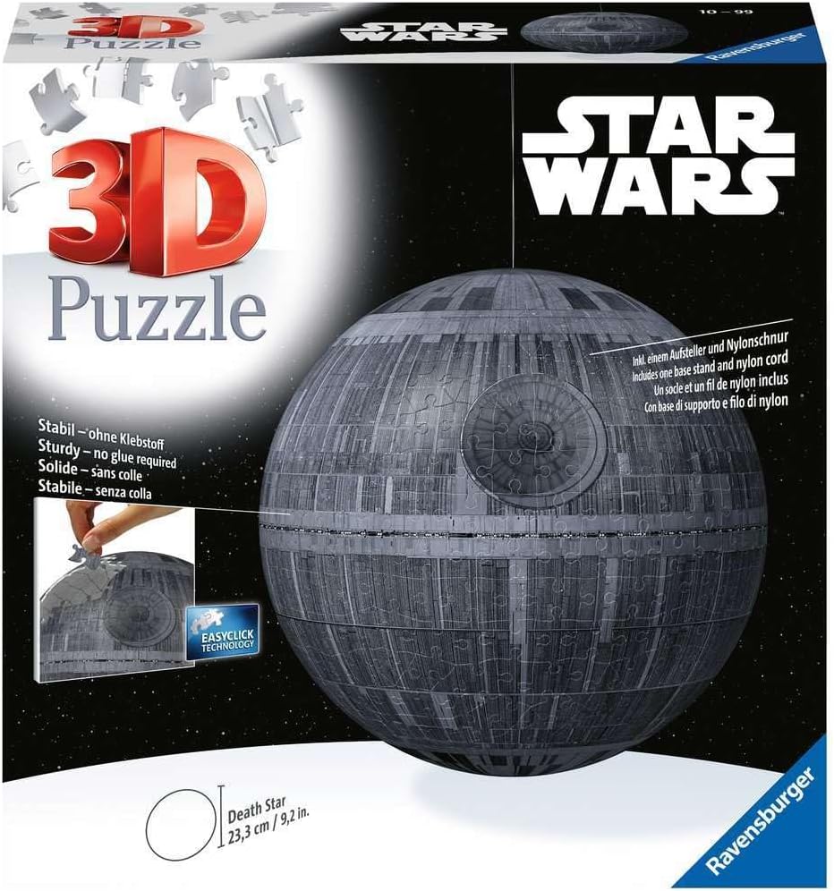 Ravensburger Puzzle 3D La Morte Nera Star Wars 540 Pezzi - immagine 1