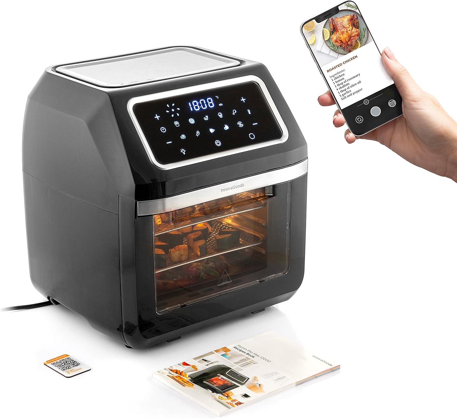 InnovaGoods® Friggitrice ad Aria 12L 1800W - immagine 1