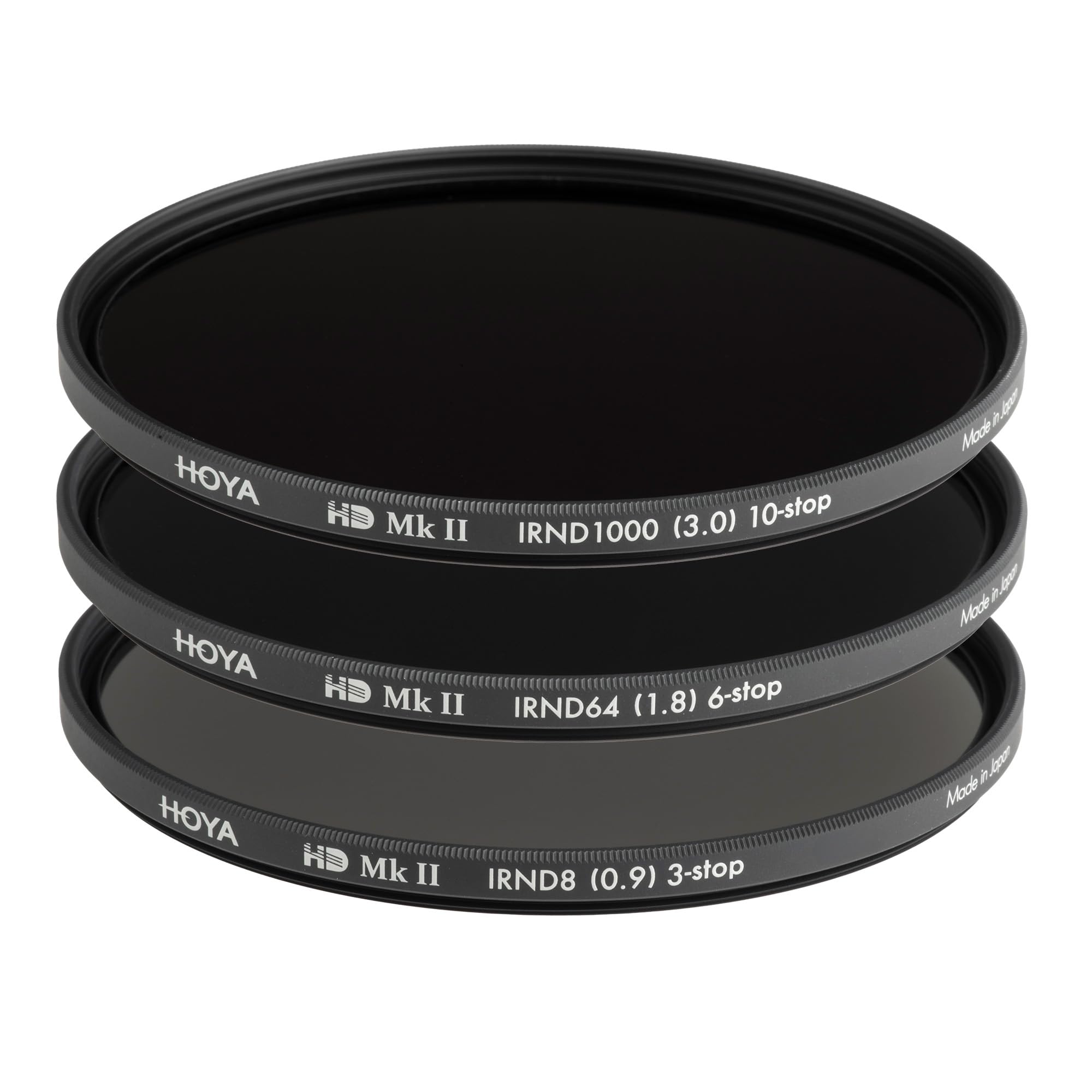HOYA 3x Neutral density filters kit HD MkII IRND8/64/1000 ø82 mm