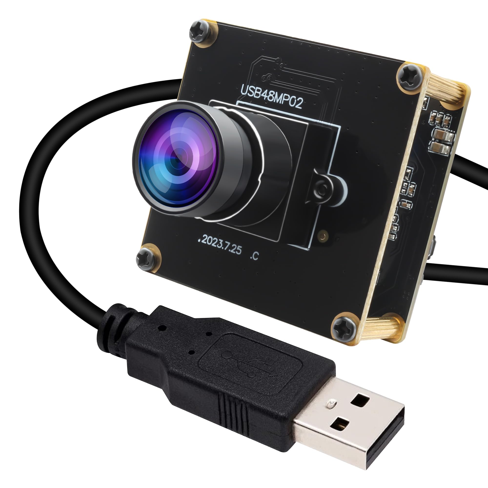 Modulo Fotocamera USB 48 MP Grandangolare 100 Gradi