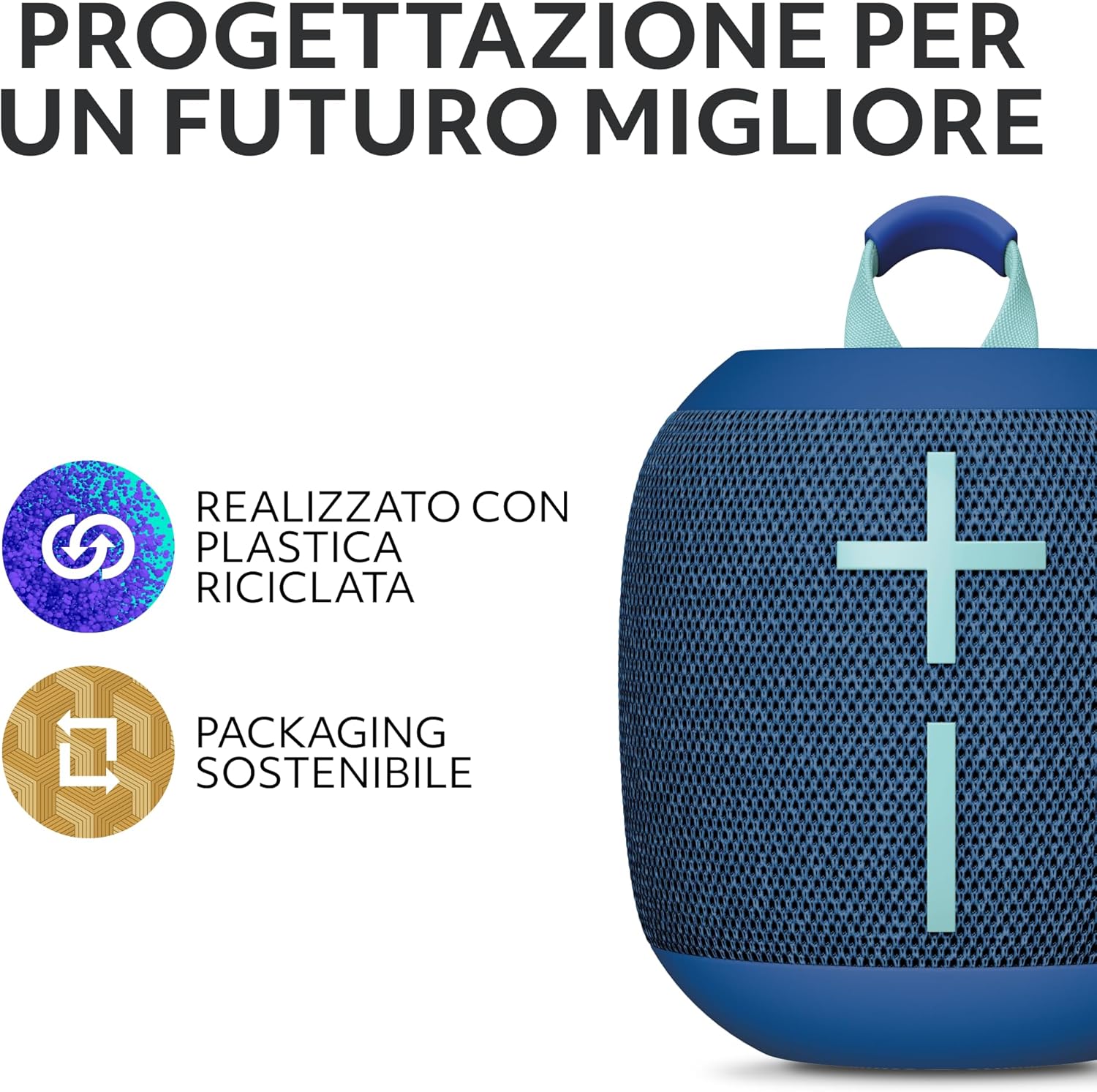 Ultimate Ears WONDERBOOM 4 - Altoparlante Bluetooth, Blue - immagine 6