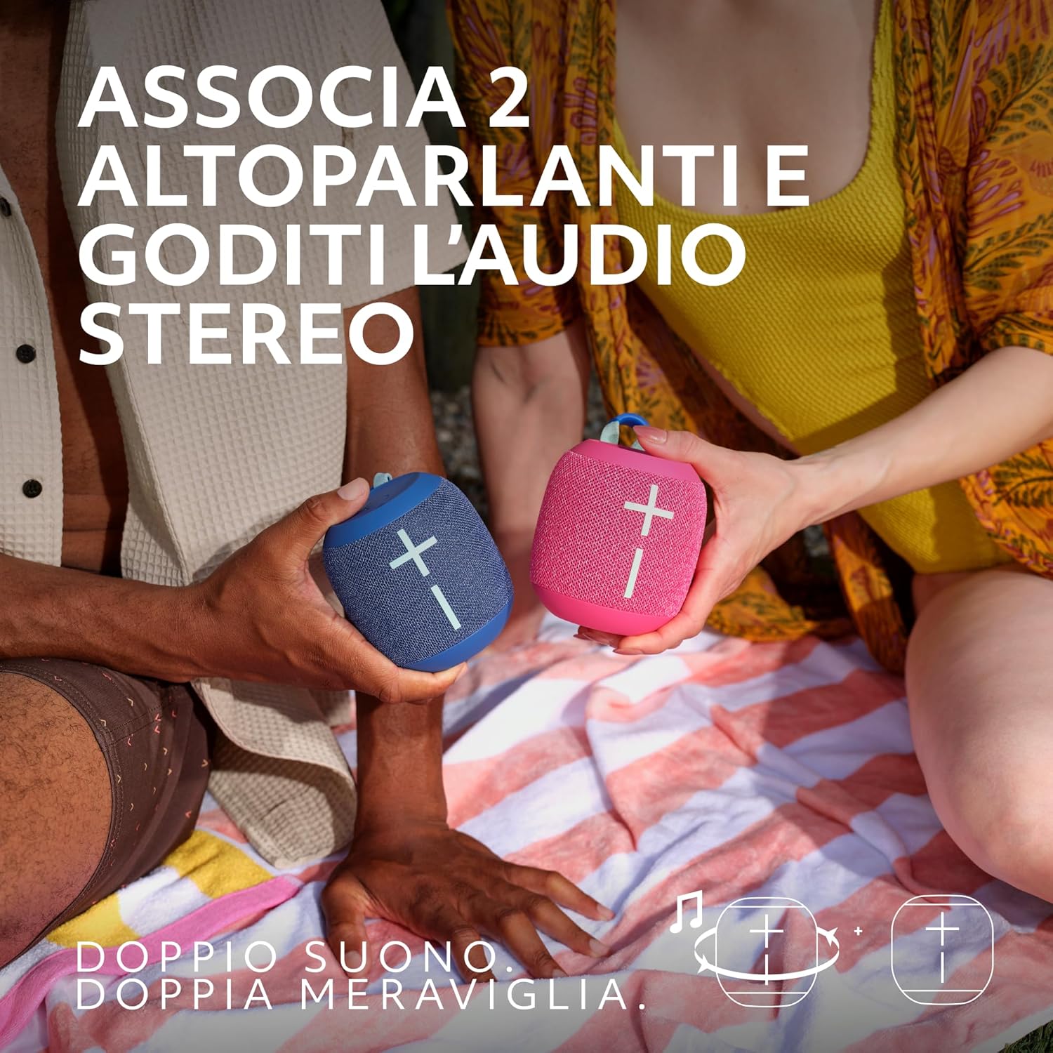 Ultimate Ears WONDERBOOM 4 - Altoparlante Bluetooth, Blue - immagine 7