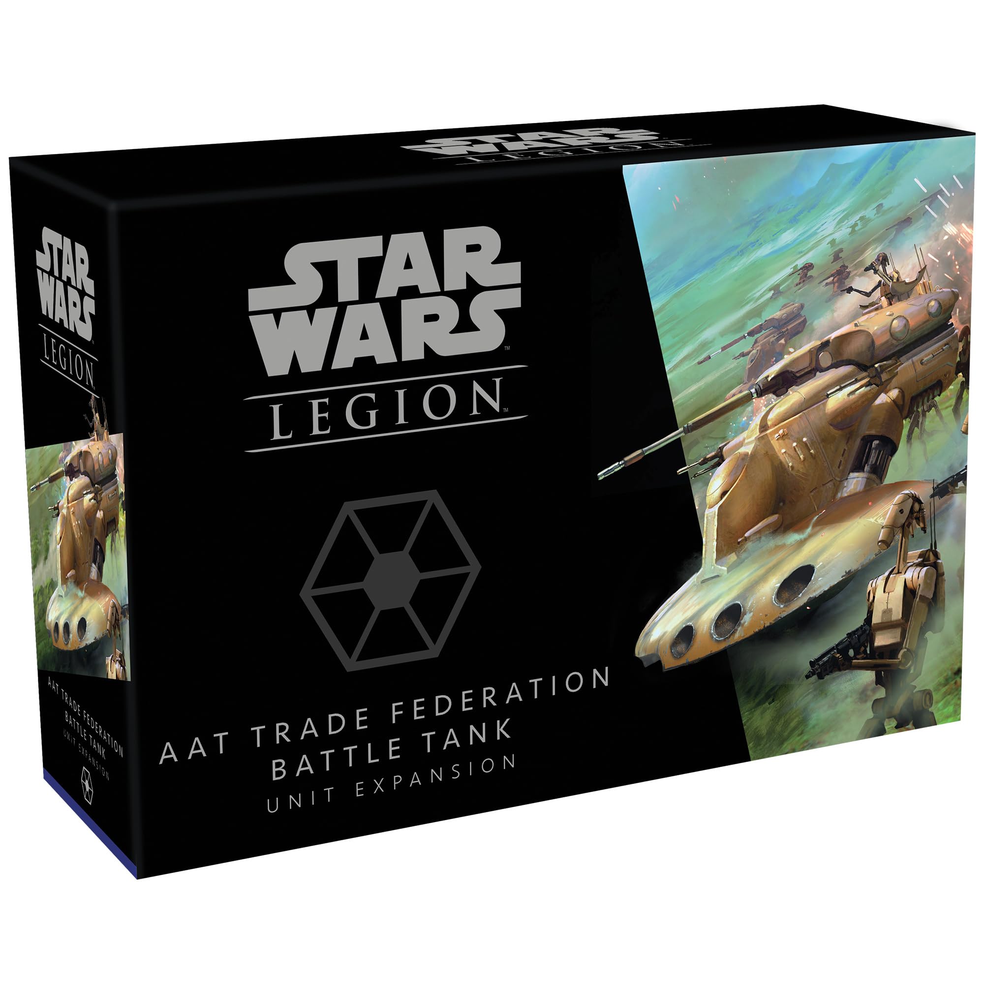 Fantasy Flight Games Atomic Mass Games, Star Wars Legion: Separatist Alliance Expansions: AAT Trade Federation Battle Tank Unit, Unit Expansion, Ages 14+, 2 Players, 90 Minutes Playing Time