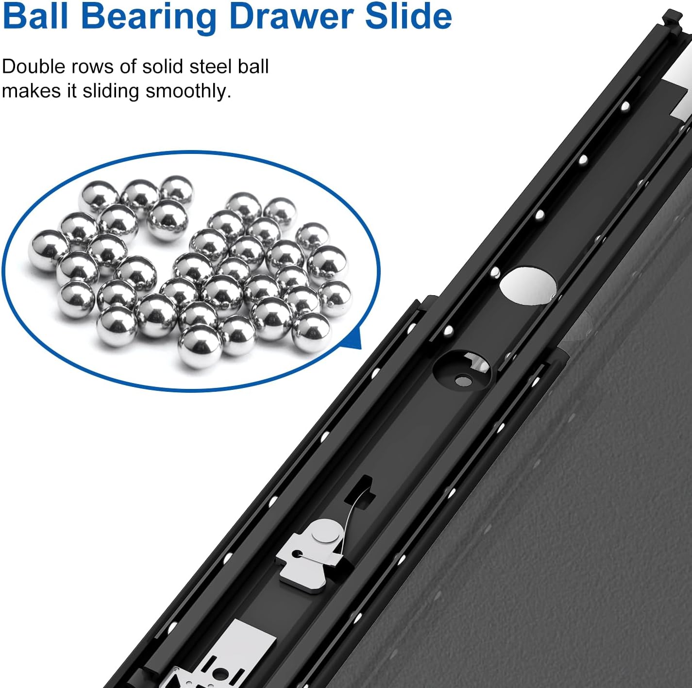 Vadania Guida per Cassetti Heavy Duty con Serratura 1500mm - immagine 6