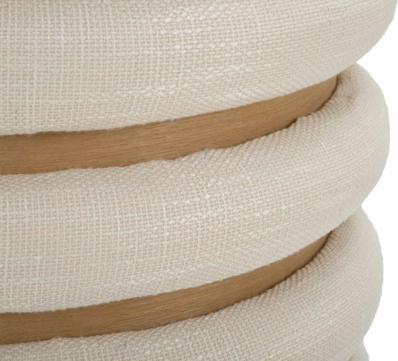 Dmora - Pouf Benna Multiuso 40x40 h42 cm, Bianco - immagine 6