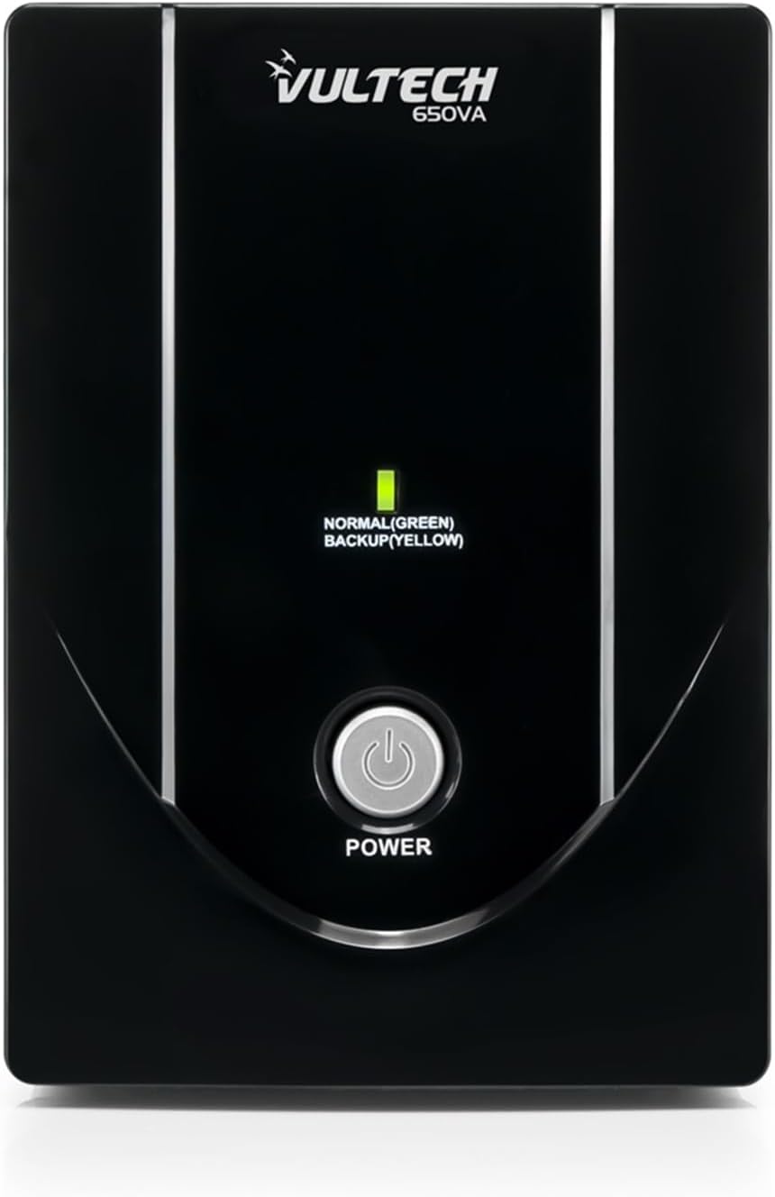 Vultech UPS650VA-LITE Gruppo di Continuità 650VA 360W - immagine 2