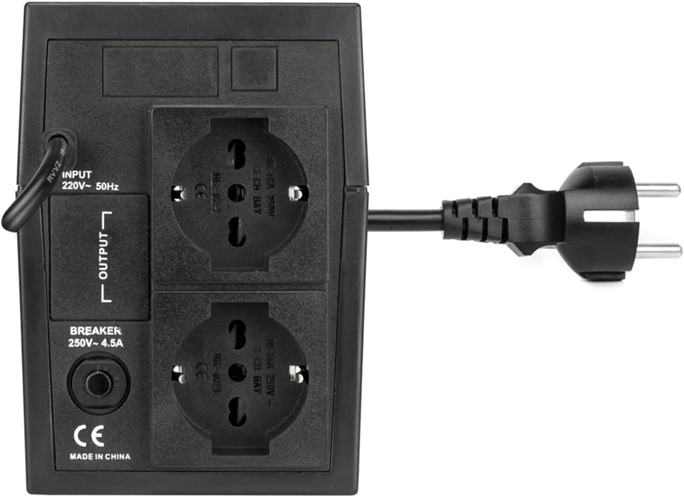 Vultech UPS650VA-LITE Gruppo di Continuità 650VA 360W - immagine 3