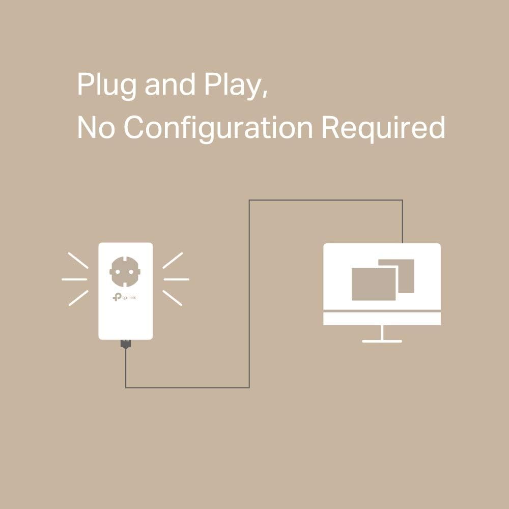 Tp-link TL-PA7017P Kit Powerline AV1000 Mbps - immagine 4