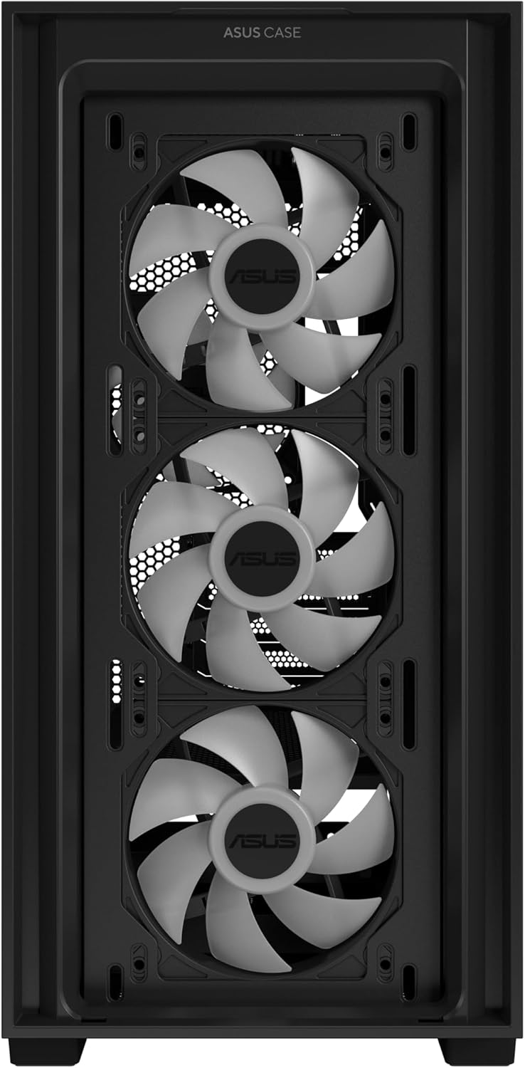 Asus A21 PLUS TG ARGB BLACK - Case Micro-ATX - immagine 3